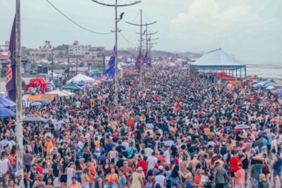Foliões lotaram Avenida Litorânea no primeiro dia de Pré-Carnaval