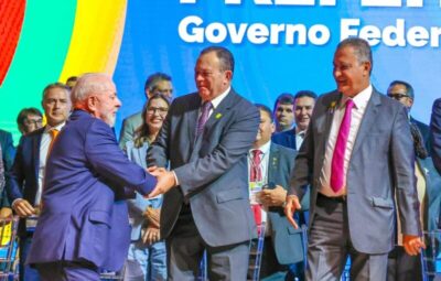 Em Brasília, Brandão participa de ação do governo federal para fortalecer o municipalismo e o pacto federativo