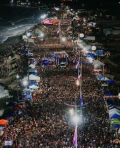 Circuito Vem pro Mar encerra nesta terça-feira (4) com show de Wesley Safadão, Zé Vaqueiro e Durval Lelys
