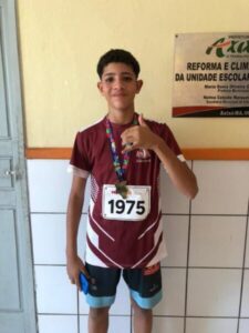 Atleta de Barreirinhas conquista ouro no lançamento de dardo em Axixá