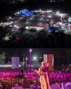 Festival Halleluya tem recorde de 300 mil pessoas em uma noite