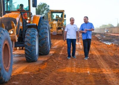 Governador Carlos Brandão vistoria obras do segundo trecho da Avenida Metropolitana