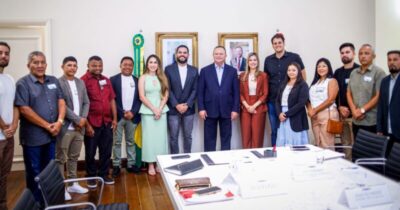 Carlos Brandão já recebeu 123 prefeitos no Palácio dos Leões