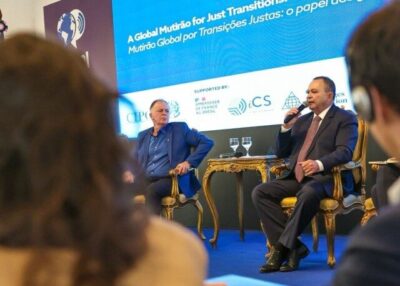 Brandão participa da “Global Policy Dialogue”, evento internacional no Espírito Santo em preparação para a COP30