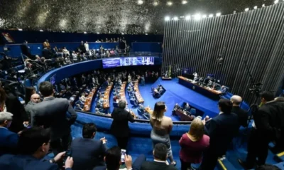 Presidente Lula parabeniza Alcolumbre e Motta por vitórias no Senado e Câmara