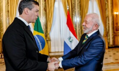 Presidentes Lula e Santiago Peña conversam sobre caso de espionagem da Abin no Paraguai