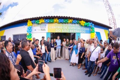 Vereador Penha comemora inauguração do Centro de Especialidades do São Bernardo