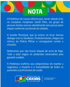 PANICO E TERROR NA “PRINCESA DO SERTÃO”! HOSPITAL VIRA CENA DE CAOS EM CAXIAS: Prefeitura se pronuncia através de nota…