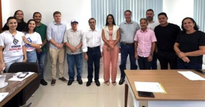 Prefeita Naila Gonçalo recebe representantes da ZPE de Bacabeira para início do Projeto