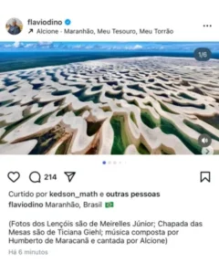 Flávio Dino exalta Maranhão após ter visto cancelado por Trump