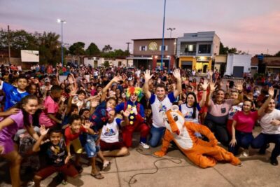 Emílio Weba realiza a maior festa das crianças em Presidente Médici