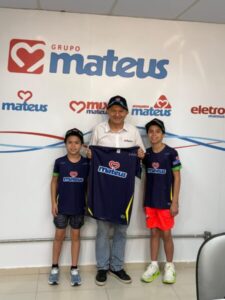 Irmãos Dominguez visitam empresário Ilson Mateus e agradecem a nova parceria com o grupo Mateus