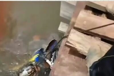 Homem é encontrado morto e preso à motocicleta no fundo de rio no Pará
