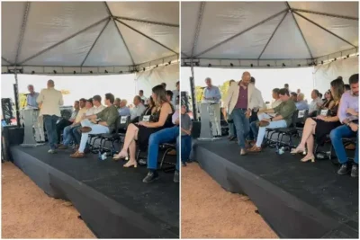 Governador de Goiás rebate acusações de prefeito durante evento e nega superfaturamento
