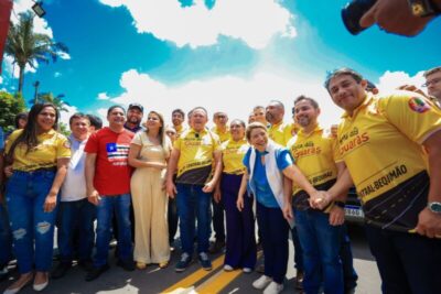 Osmar Filho marca presença em inauguração da MA-211
