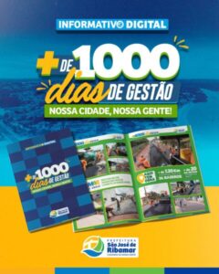 Prefeitura de São José de Ribamar celebra mais de mil dias de avanços em informativo digital