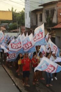 Com uma campanha volumosa, o candidato a deputado federal Ivan Junior, e destaque em toda Area Itaqui Bacanga.