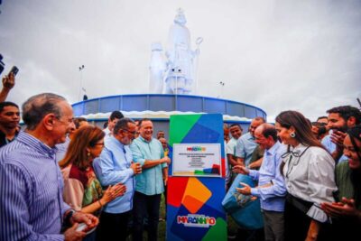 Brandão inaugura revitalização do monumento de São José de Ribamar e anuncia nova obra para o santuário
