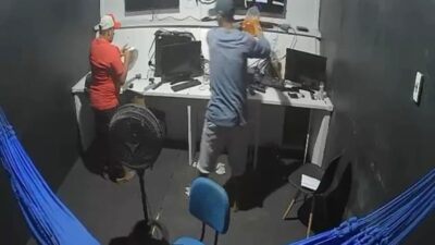 Bandidos invadem e destroem equipamento de televisão em Bacabal