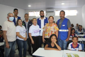 Alunos da U. I. Criança Esperança participam de palestra em alusão ao Dia Mundial da Água