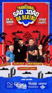 Vila Embratel se organiza para celebrar o São João da Beatriz com atrações populares e apoio cultural relevante.