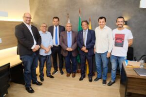 Presidente da Câmara recebe diretoria da Associação Brasileira de Portais de Notícias