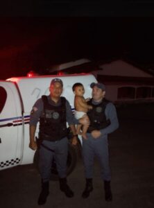 Policiais Militares salvam bebê de 10 meses engasgado em Cedral
