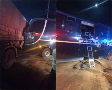 Cobrador morre em colisão entre ônibus e carreta no retorno do Maracanã