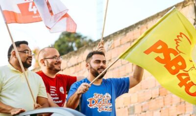 Vídeo: Dudu Diniz agita São José de Ribamar em grande Carreata
