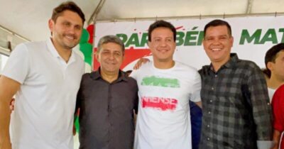 Felipe Camarão participa das festividades de 76 anos de Matinha e recebe título de cidadão matinhense