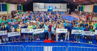 Vargem Grande realiza cerimônia de abertura da etapa regional dos JEMs 2025