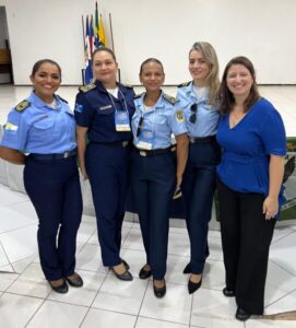Guardas representam Timon em evento regional realizado em SLZ. A GCM Rejane Almeida faz parte da CONNEGUAM