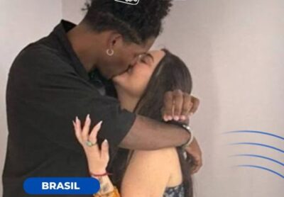 Casal Nicolly Morais de Melo e Gregory Mayllon, que nasceu no mesmo dia e morreu na data do aniversário em São José, na Grande Florianópolis