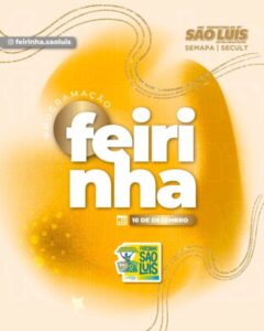 Feirinha São Luís é diversão, cultura e opção para comprar o presente de Natal