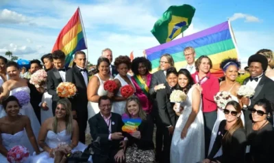 Casamento entre mulheres no Brasil cresce 5,9% e é recorde em 2023, mostra IBGE