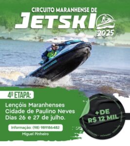 Circuito de Jet Ski em Paulino Neves-MA: Adrenalina e Beleza Natura