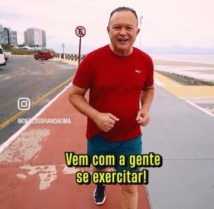 Brandão anuncia novo horário e bloqueio da Avenida Litorânea para atividades físicas