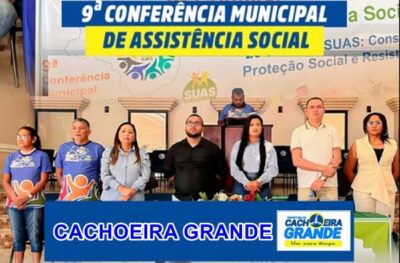Prefeitura de Cachoeira Grande realiza 9ª Conferência Municipal de Assistência Social com foco na resistência e proteção social