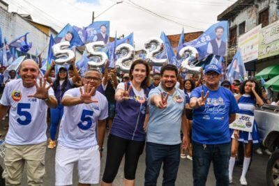 Dr. Joel realiza grande caminhada na Liberdade