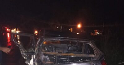 Tragédia em Araguanã: Jovem perde a vida em acidente após colisão entre caminhonete e Palio