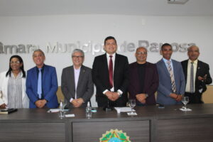 Prefeito Eudes Barros participa da abertura dos trabalhos da Câmara Municipal de Raposa