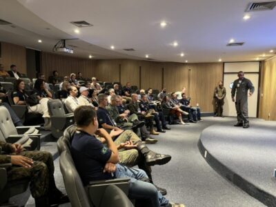 Prefeito Nivaldo Araújo participa de reunião inédita do Conselho Superior da AEB no Centro de Lançamento de Alcântara