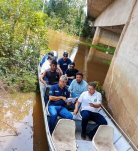 Equipe do DNIT faz vistoria e mantém interdição da Ponte dos Índios, no Maranhão