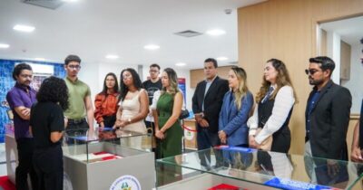 Alunos de Direito do Cest visitam instalações da Alema e Memorial do Legislativo Maranhense