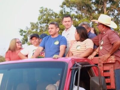 Adesivaço e carreata marcam o início da campanha de Tony Brandão à reeleição em Buritirana