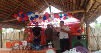 Vereador Pastor Max e deputado Marreca Filho participam de confraternização pós dia das mães na zona rural de Codó