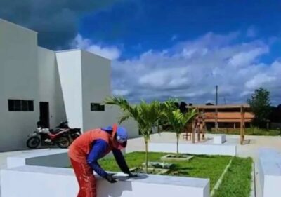 Obras da nova Escola Reginaldo Barbosa entram na fase final em Buritirana