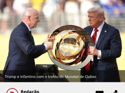 Trump cogita restringir entrada de brasileiros nos EUA durante a Copa do Mundo de 2026