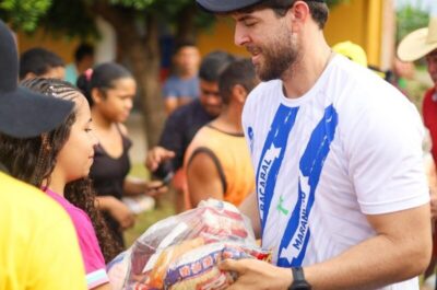 Ação do deputado Davi Brandão leva carinho e alimento a milhares de famílias maranhenses