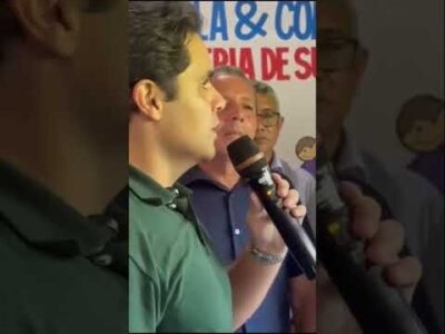 Vídeo: “Sem medo de errar, será governador”, diz Bruno Silva sobre Felipe Camarão